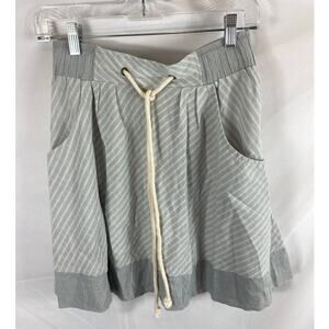 life in progress Striped Tie Waist Skirt Size small